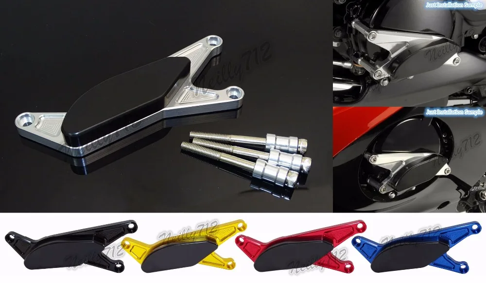 

waase For Suzuki GSXR 1000 GSXR1000 2001 2002 2003 2004 2005 2006 2007 2008 Left Side Engine Crash Pads Frame Slider Protector