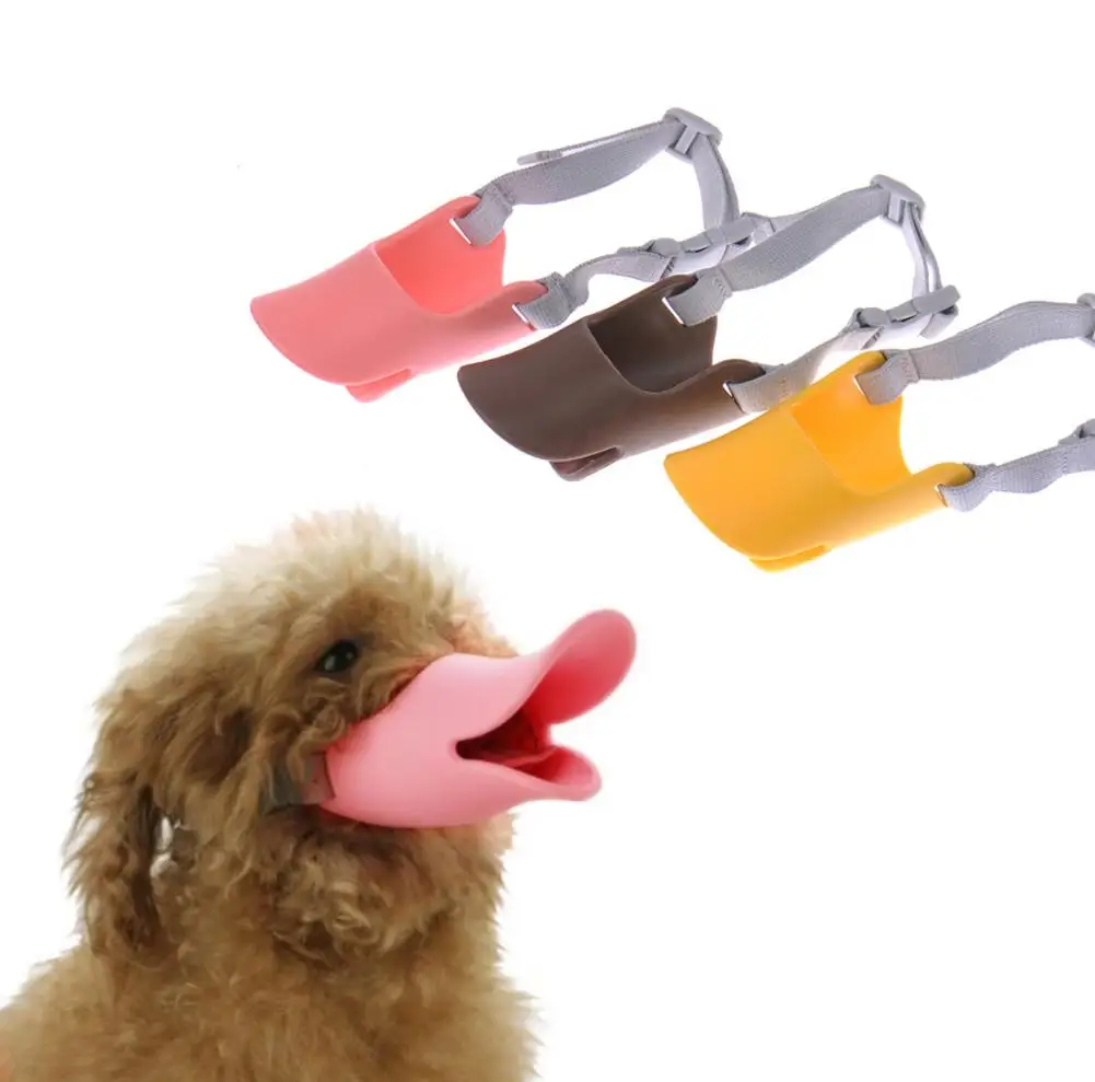 

Duckbill Shape Pet Mouthpiece Pet Dog Duck-billed Mouthpiece Dog Rubber Mouthpiece Anti-barking Dog
