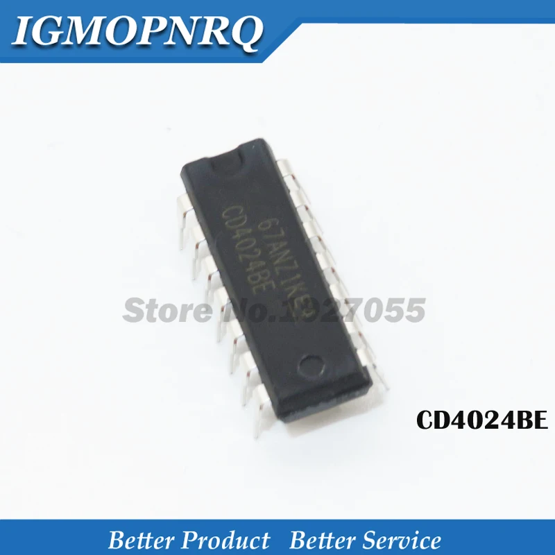 

5PCS CD4024BE DIP14 CD4024 DIP 4024BE DIP-14 4024 new original