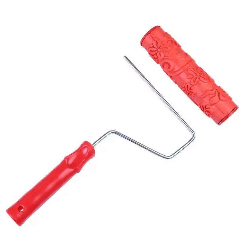 

Wall Embossing Roller DIY Pattern Rubber Roller Wall Decoration Art Paint Wall Embossing Roller