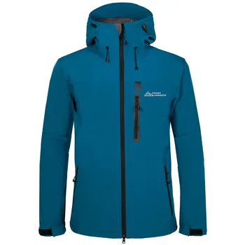 

Mount Conquer Brand Men Hiking Jacket Softshell Fleece Jacket Windproof Waterproof Breathable Clothing Male Outdoor Sport Wear