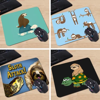 

Babaite Turtle Sloth Funny 180X220X2MM 250X290X2MM Rectangel Mouse Pad Mat Gaming Mouse pad