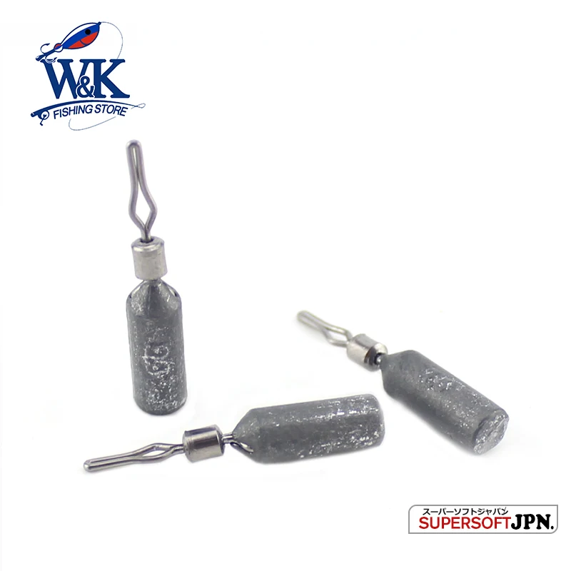 W & k brand 2017 جديد جولة أطلق الرصاص الوزن صيد السمك الملحقات أداة انخفاض الصيد ثقالة الرصاص 4 جرام/7 جرام/10 جرام/14 جرام/20 جرام HL0022