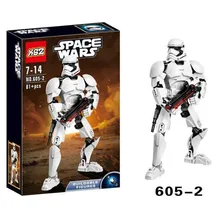 XSZ 605 2 Star Wars Series Storm Soldier Clone Troopers Building Block Minifigure Toys LEPIN building