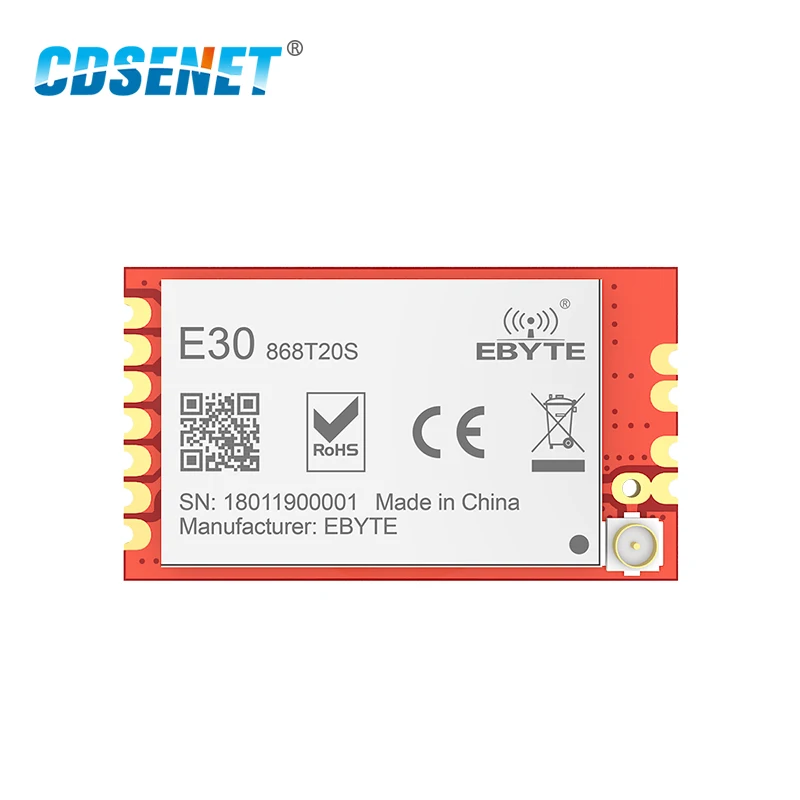868 МГц SI4463 РЧ модуль 868 МГц беспроводной приемопередатчик CDSENET E30-868T20S 20dBm SMD рч приемник передатчик беспроводной последовательный порт