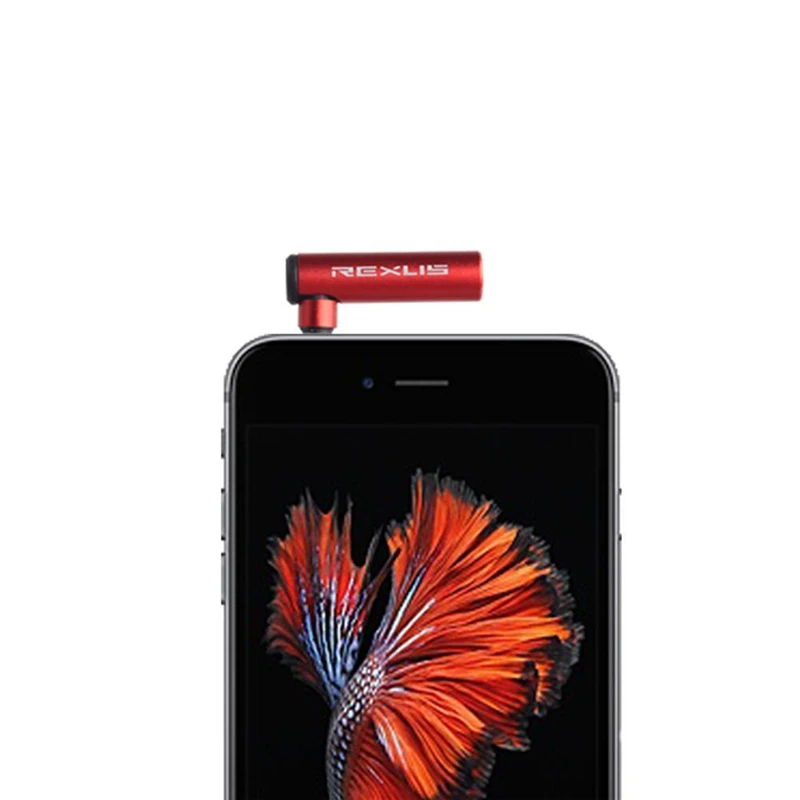 

High Quality Red 90 Degree Universal 3.5mm Aux OMTP To CTIA Earphone Converter Adapter Connector
