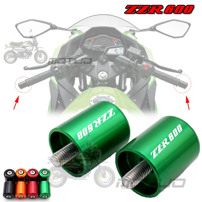 Для KAWASAKI NINJA ZZR600 ZZR 600 1990-2009 аксессуары для мотоциклов CNC алюминиевые ручки руля бар
