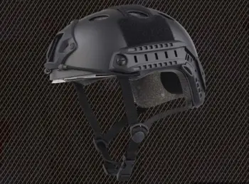 

Emes motorcycle helmet Tactical Airsoft Helmet w/ Protective Goggles BLACK Low Price Versionhelmet