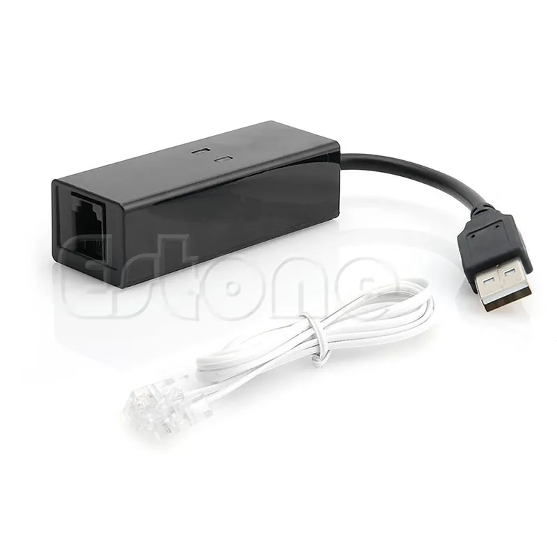 

USB 2.0 56K Data V.92/V.90 Telephone Fax Modem Cable Windows XP Win10,Win8,Win7 - New hot