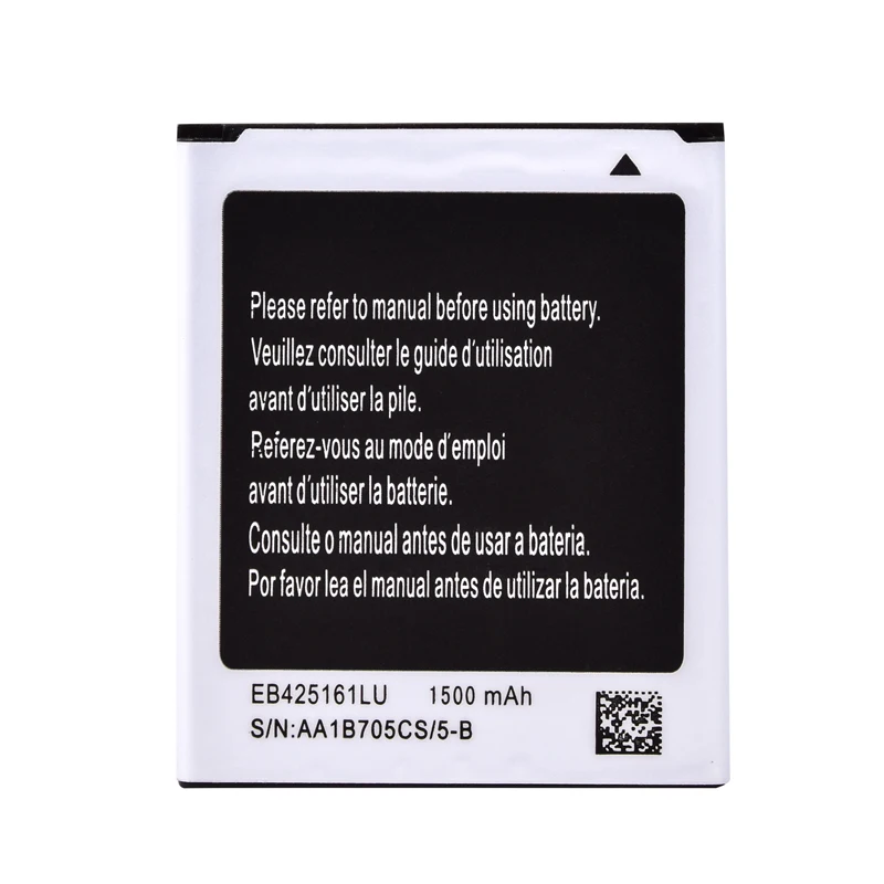Аккумулятор SIYAA EB425161LU для Samsung Galaxy ace 2 i8160 Trend Duos S7562 S3 mini 8190 1500 мАч|Аккумуляторы