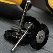 5 шт. нейлоновое колесо со щетиной щетки для полировки вращающихся инструментов