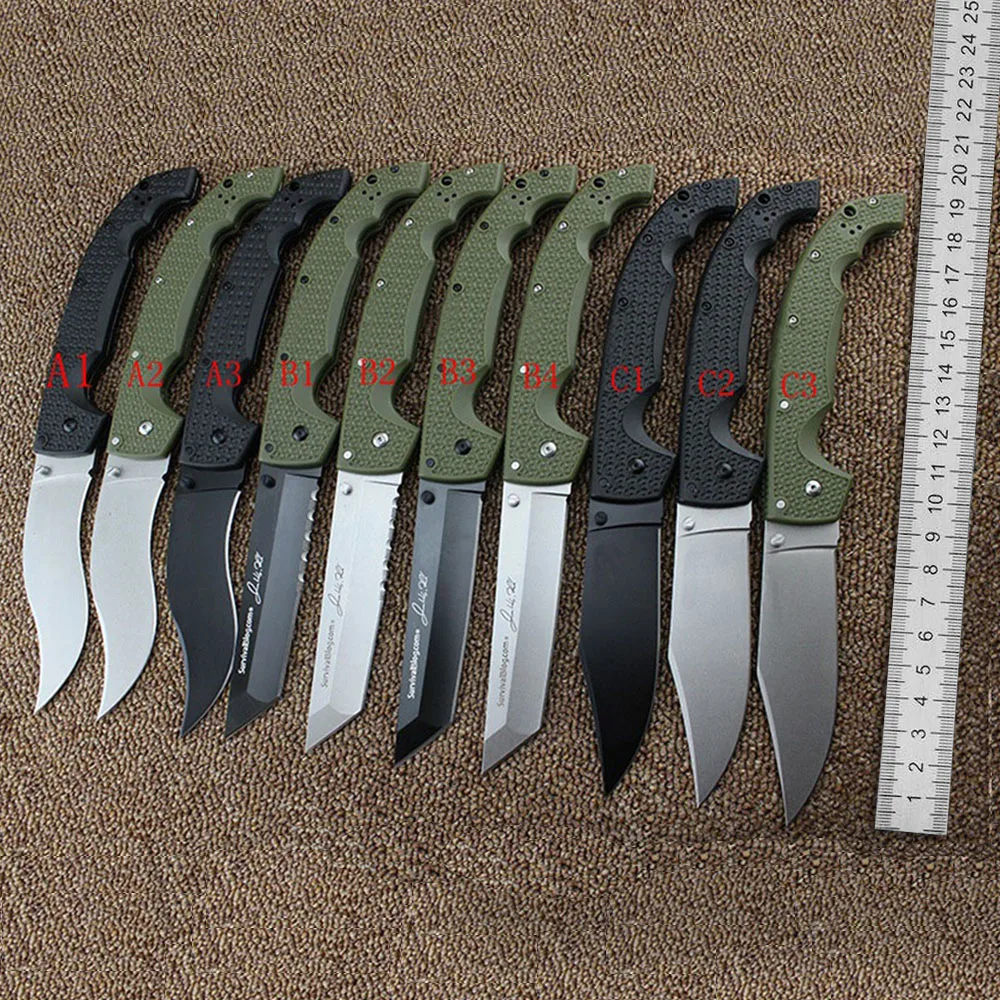 

Super Nice 29UXTGH XL Military Tactical Knife 8CR13MOV Blade Folding Knife TANTO Outdoor Pocket Survival Utility EDC Multi Tool