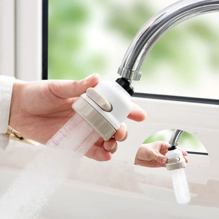 

1PC 3 Settings Water Purifier Tap Bubble Head Spray Nozzle Kitchen Faucet Filter Aerator Connector Diffuser Water Saving Tap
