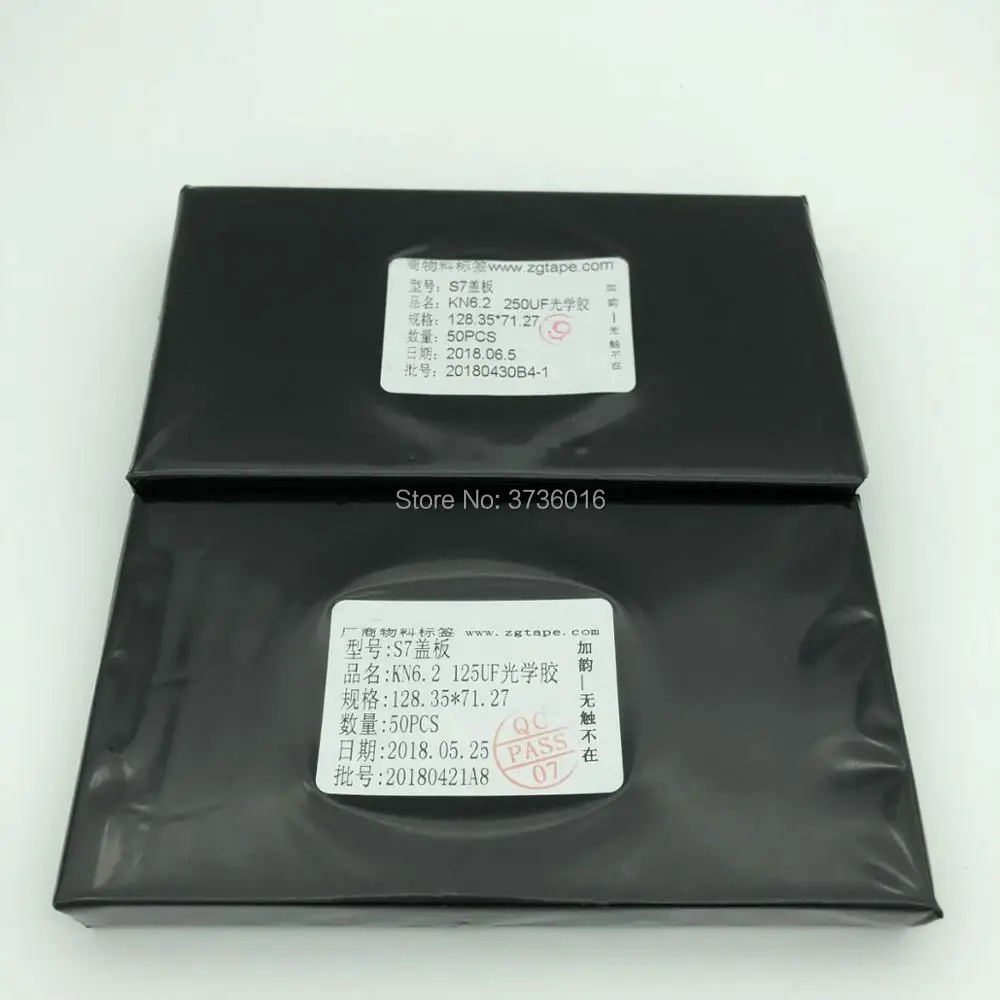 125um kawin kn 6.2 الهجين OCA فيلم ل samsung S7 حافة LCD شاشة الزجاج OHF UF OCA فيلم الترقق ل الهاتف المحمول إصلاح