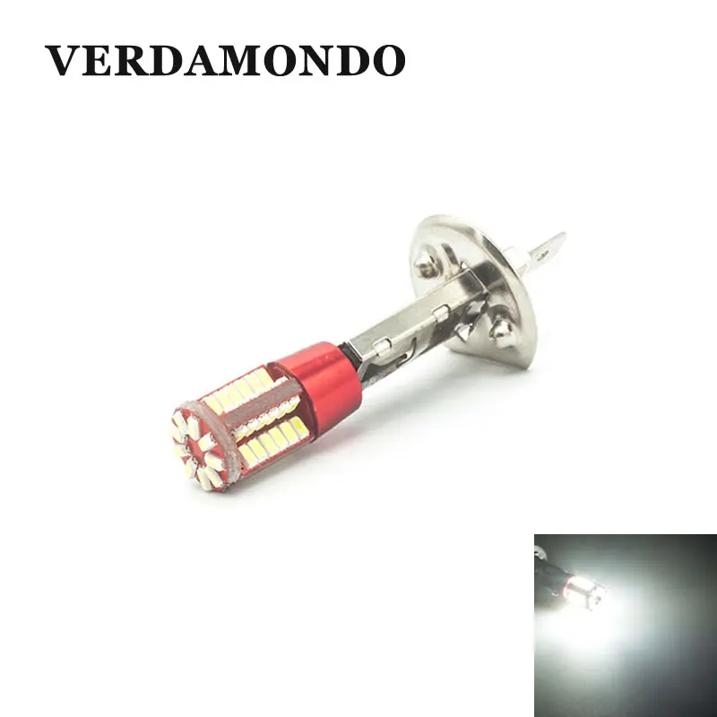 H1 3014 57 SMD Автомобильные светодиодные противотуманные фары Дневные ходовые огни