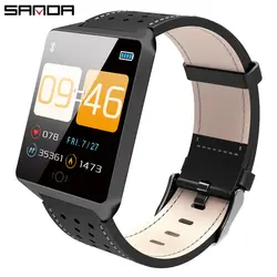 Sanda 2019 большой экран Смарт часы для женщин мужчин спортивные режимы Bluetooth водонепроницаемый сердечного ритма мониторы приборы для