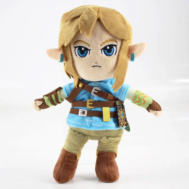 

27cm The Legend Plush Toys Cartoon Link Boy With Sword Soft Stuffed Doll for Kids Best Gift