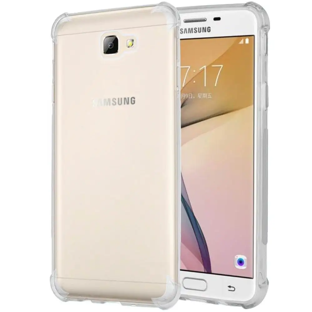 For Samsung Galaxy J5 Prime Case Cover Silicone Transparent Phone Case