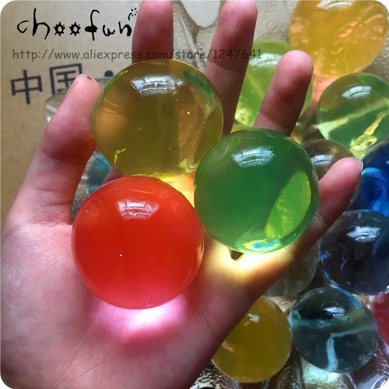 500g Spherical 8 10mm Soft Hydrogel Beads Crystal Soil Mud Grow Ball