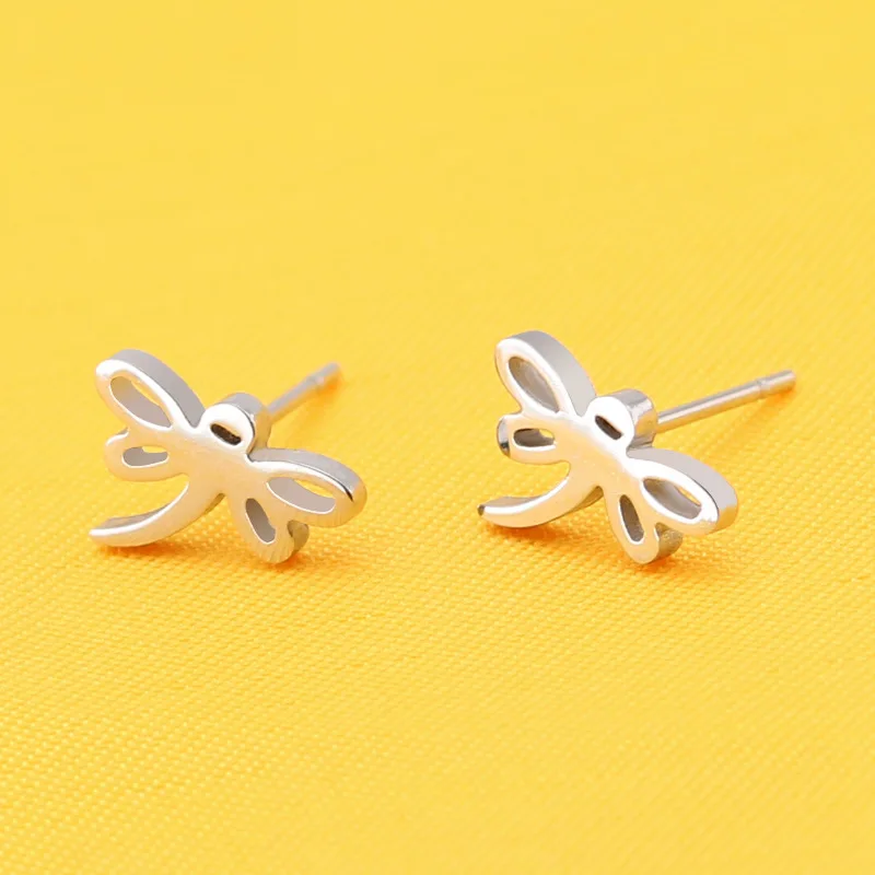 Titanium steel earrings
