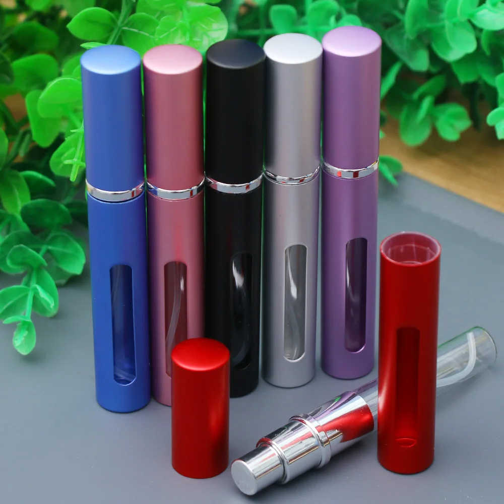 

5ml Mini Portable Refillable Perfume Atomizer Bottle Perfume bottle For Spray Scent Pump Case