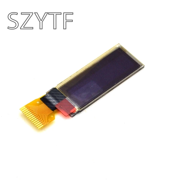 0 91 дюймовый OLED ЖК модуль белый SPI/IIC интерфейс 128*32 точечная матрица diy|dot matrix|module