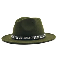 Осенне-зимние женские шерстяные мягкие шляпы для мужчин и женщин, топ, джазовая шляпа в европейском и американском стиле, круглые кепки, шляпы с бантом