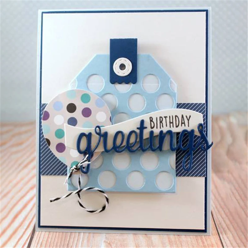

GJCrafts Tag Dies Background Metal Cutting Dies for Card Making Scrapbooking Paper Embossing Decor Stencil New 2019 for Dies