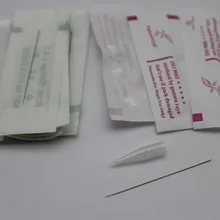 100 шт 1RL игольчатые наконечники с 100 шт 1RL иглы для татуажа бровей Перманентный макияж игольчатые колпачки для солнечного света гигантская татуировочная машина San