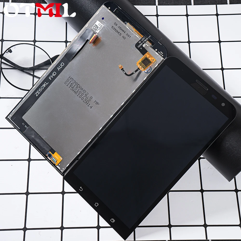 

Original LCD For Asus ZenFone 2 Laser ZE601KL LCD Display Touch Screen Digitizer Frame For Asus ZenFone ZE601KL Z011D Display