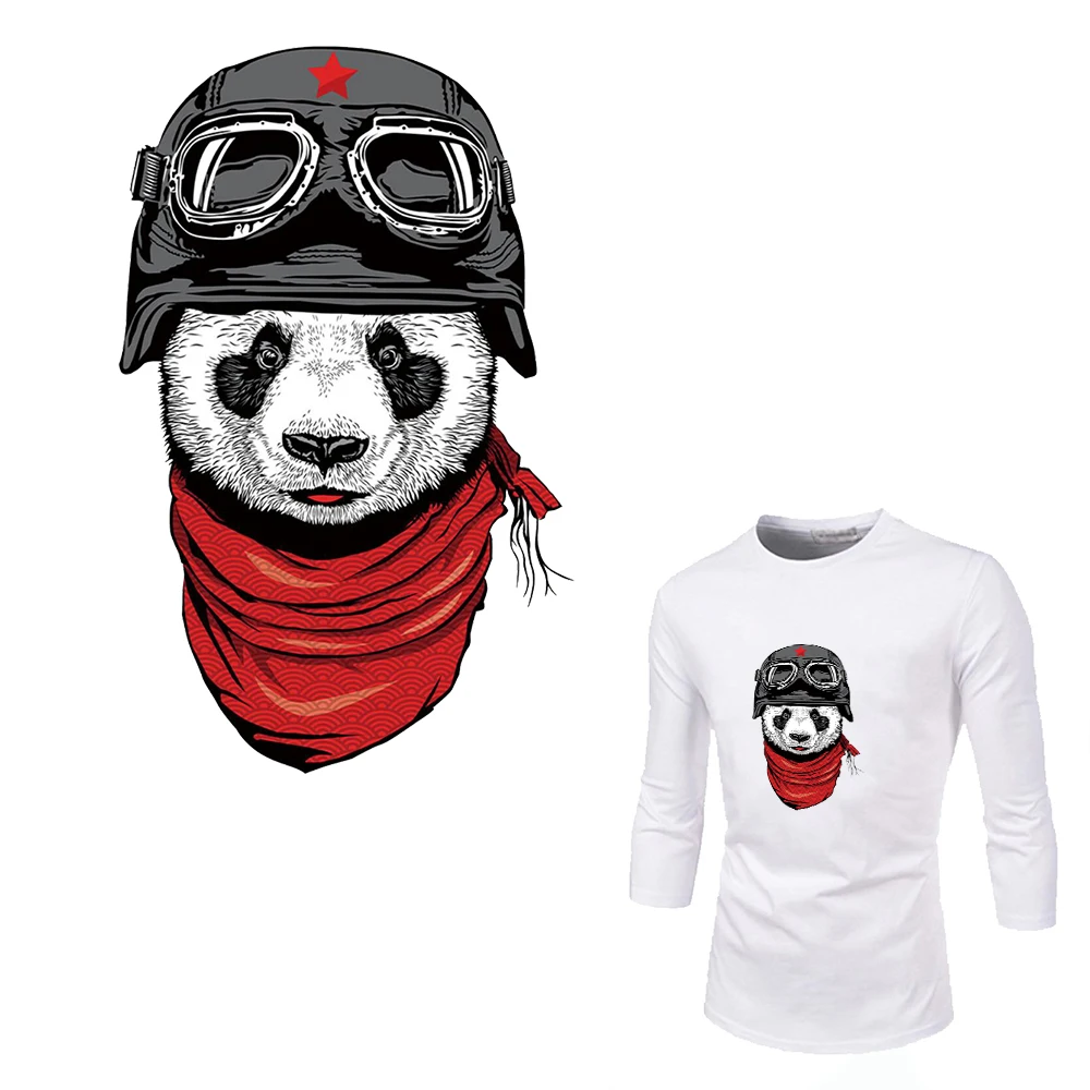 

Pilot Panda Patches for Clothing A-level Washable Clothes Patch Ironing Applique for T-shirt Easy Transfer By Household Irons