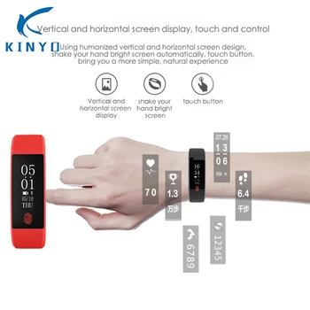 

Smartwatch Sports watches men women smart bracelet pedometer sleep monitor heart rate monitoring sedentary reminder drinking