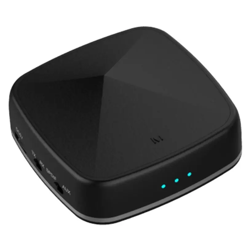 

ALLOYSEED Mini Wireless Bluetooth Transmitter Digital Optical Fiber Audio Adapter Bluetooth V4.2 TX/RX/AUX/SPDIF For TV Speaker