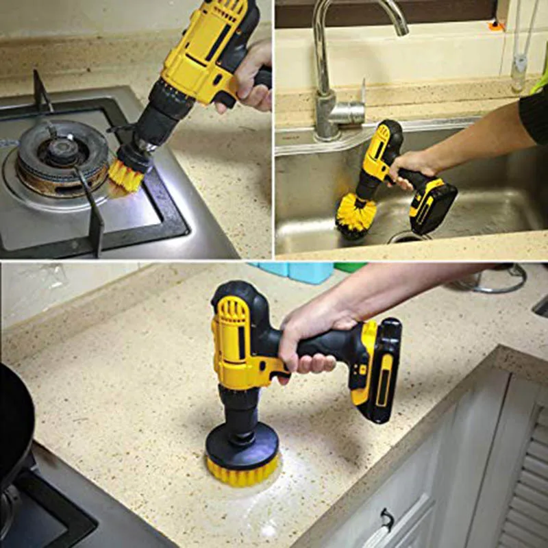 Щетка для дрели ONEUP Power Scrubber щетка чистки поверхностей ванной комнаты раковина