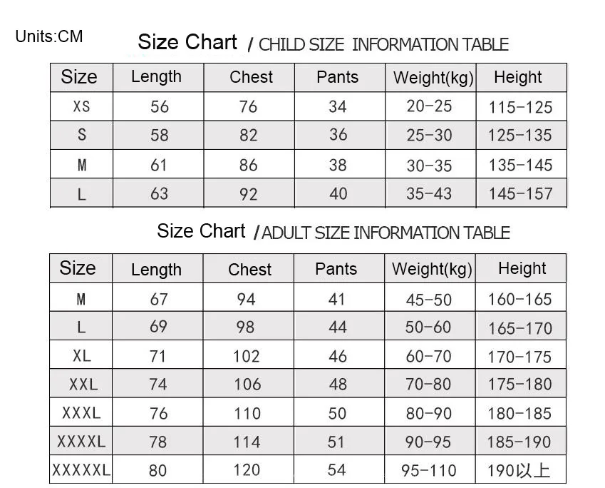 2018 Kids Adult Soccer Jersey Set