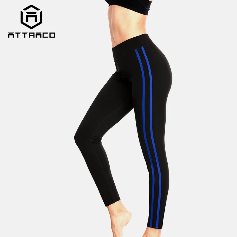 Qipo для женщин кальсоны йоги тонкий высокая талия спортивные тренировочные брюки фитнес эластичные штаны Бег Спортивная одежда - Цвет: BLU