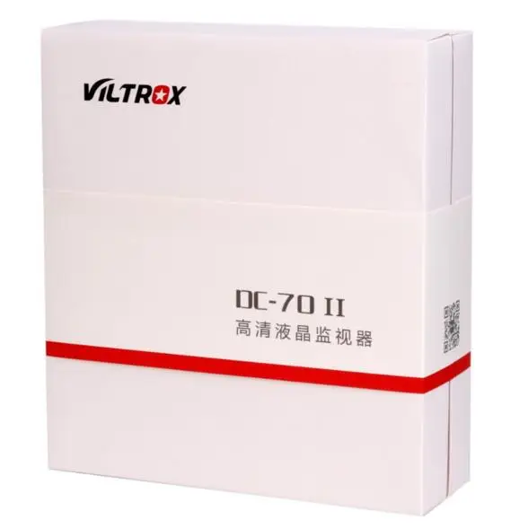 Viltrox 7 ''DC-70 II цветной TFT ЖК-монитор HDMI AV вход 1024*600 на DSLR+ NP-FM500H аккумулятор+ зарядное устройство