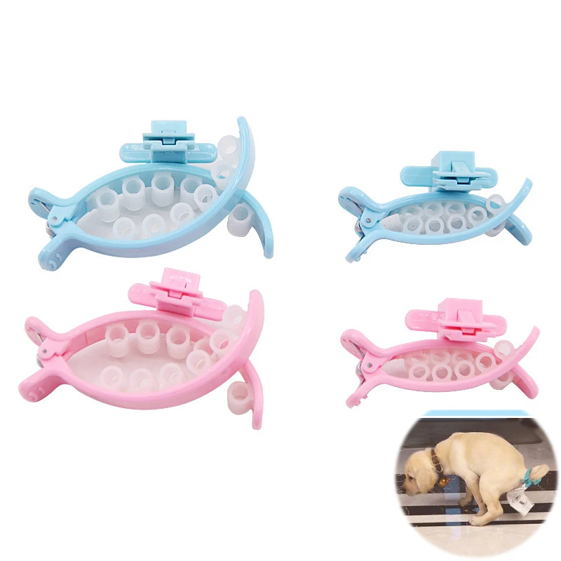 

Dog clean feces Collection Set Outdoor Portable Dog Pickup Kit Doggy Shit Cleaning and Enviomentally Friendly Pet Clips send Bag