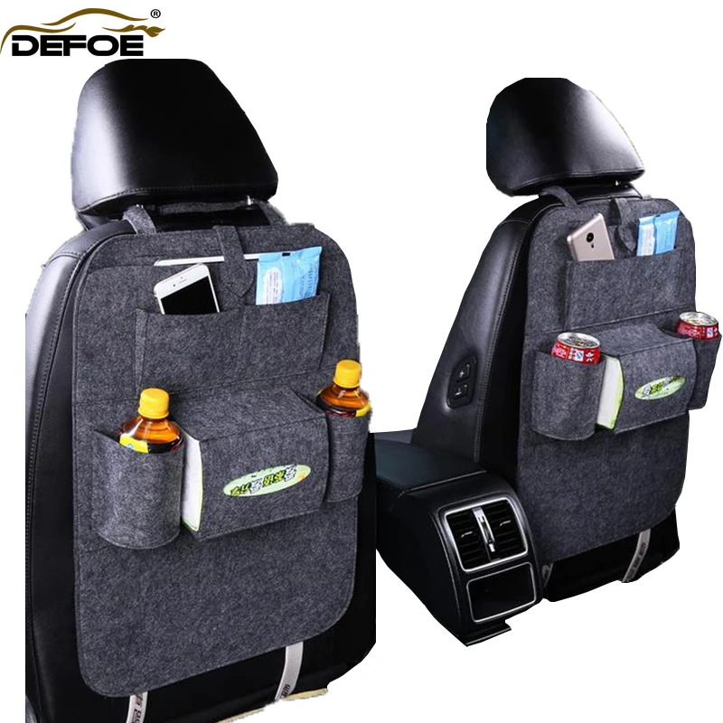 car styling seat storage bag Hanging bag car seat back bag Car product