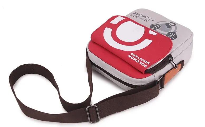 Ceny Płócienna torba na ramię crossbody pokemon go japońska moda torba