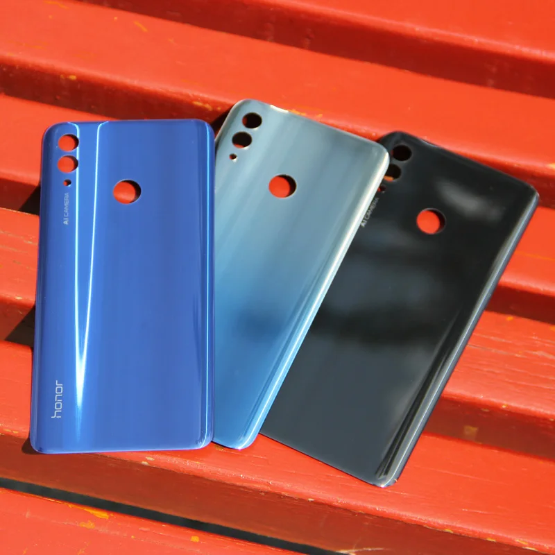 Оригинальный чехол для Huawei Honor 10 lite задняя крышка аккумулятора стеклянный