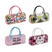 Портативная милая сумочка, Жесткий Чехол для хранения очков, детские очки для девочек, солнцезащитные очки, коробка для очков