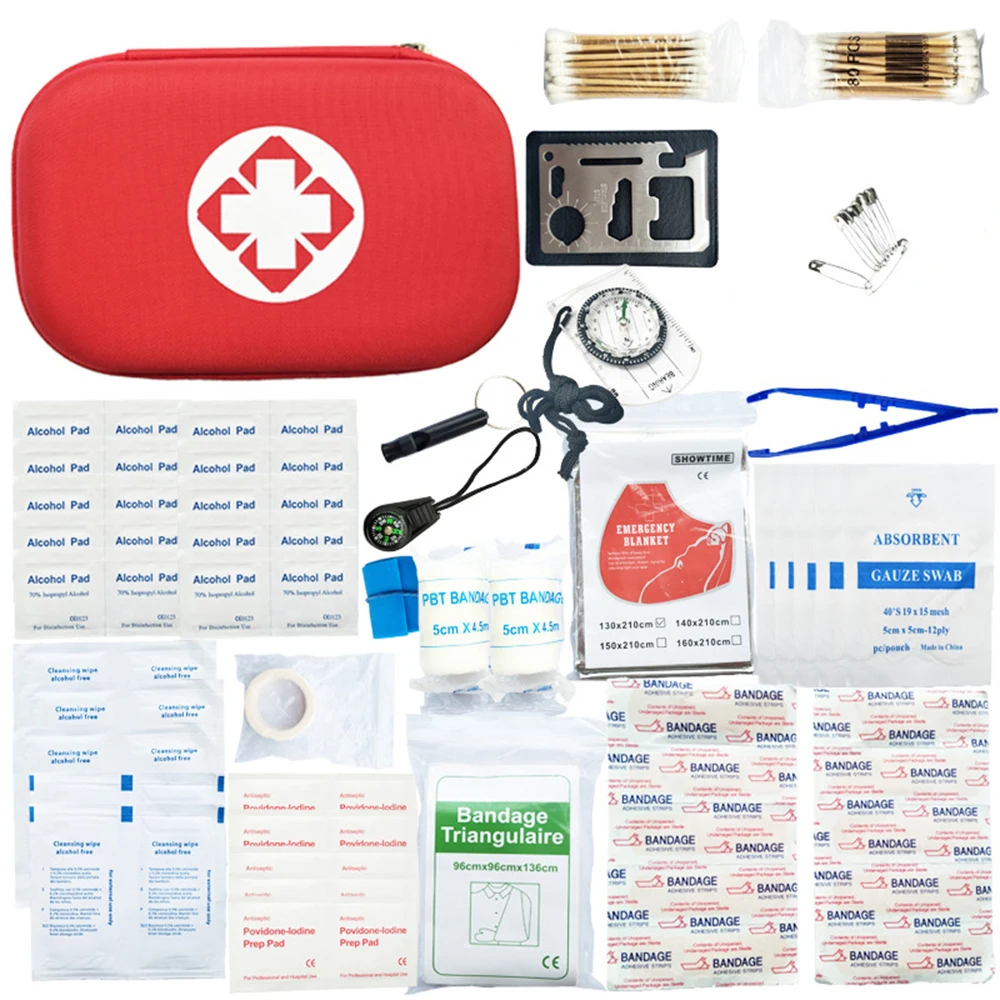 

20 in 1 Outdoor survival emergency bag field SOS survival kit box self-help box EDC equipment for Camping Hiking emergency kit