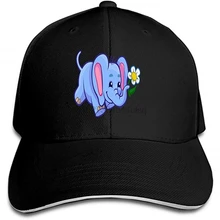 Happy Elephant регулируемая бейсболка из хлопка, бейсболка с козырьком
