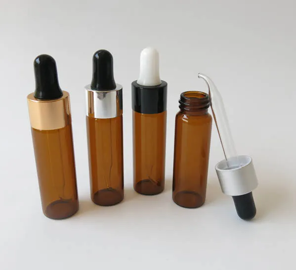 Frasco de Vidro com Pipeta Garrafa de Vidro Âmbar de Vidro e Recipiente para Embalagem de Líquidos Atacado Conta-gotas Dropper 100 Pcs 15 ml 8 Beleza e saúde