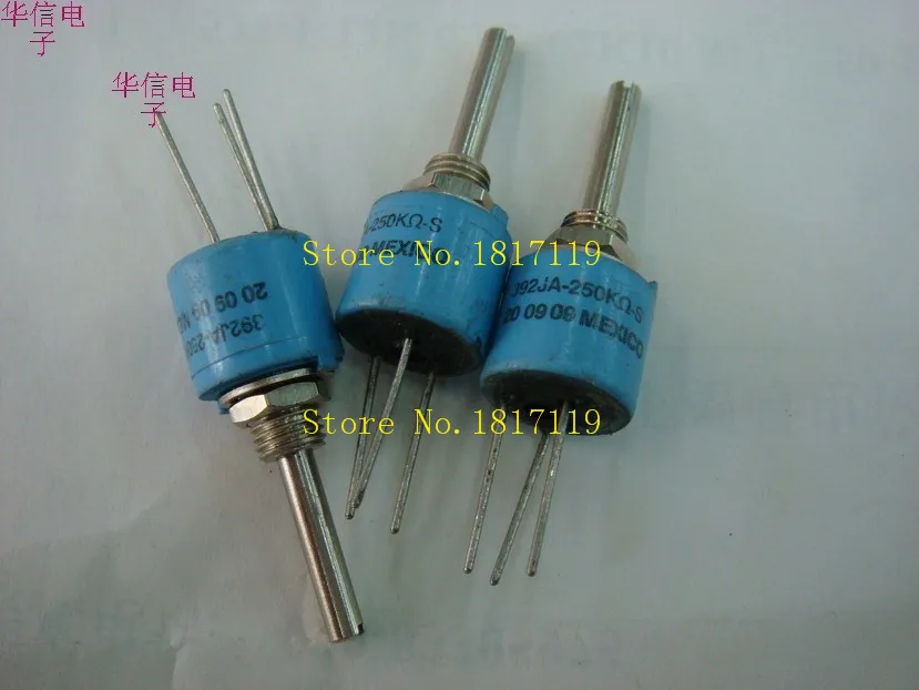 Potentiometer CLAROSTAT 392JA 1k 2.5K 100k 250Kpotentiometer markings