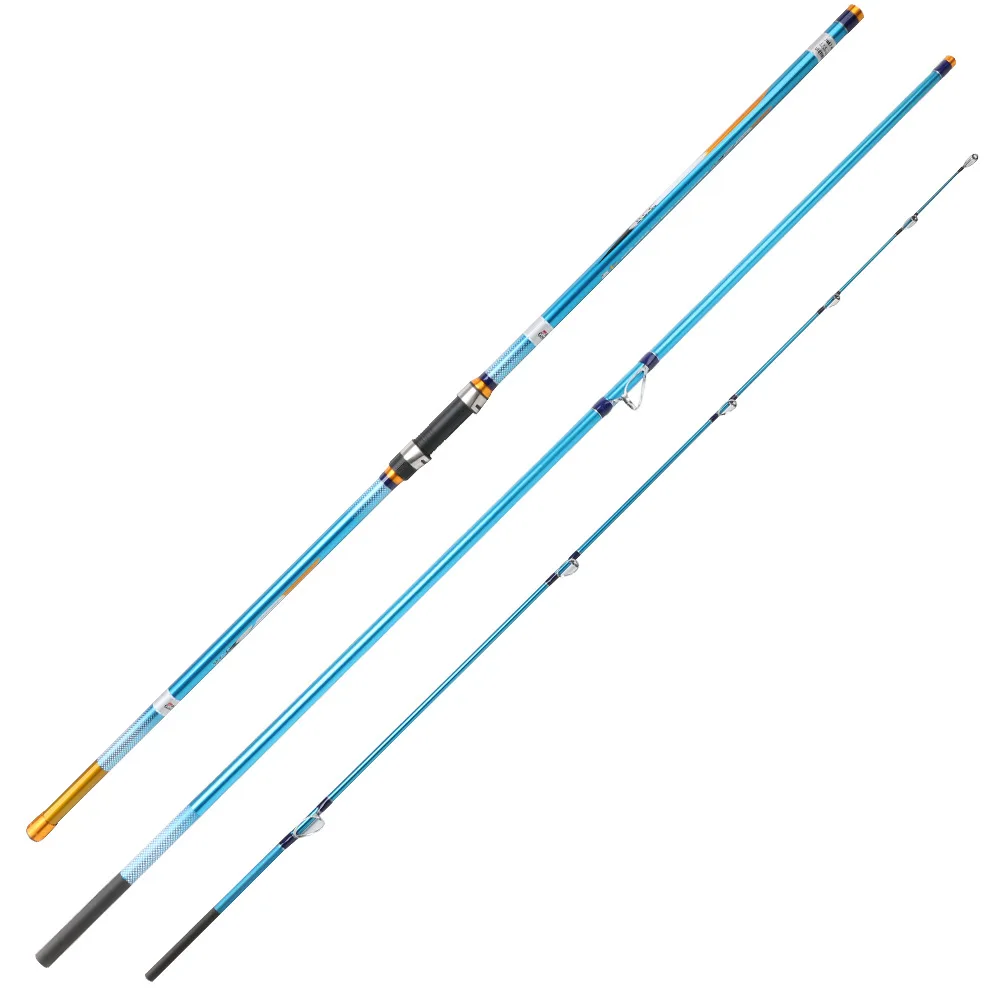 

High Quality Surf Rod 4.2m 3 Section CW 100g-200g Surfcasting Rod High Carbon Fishing Rod