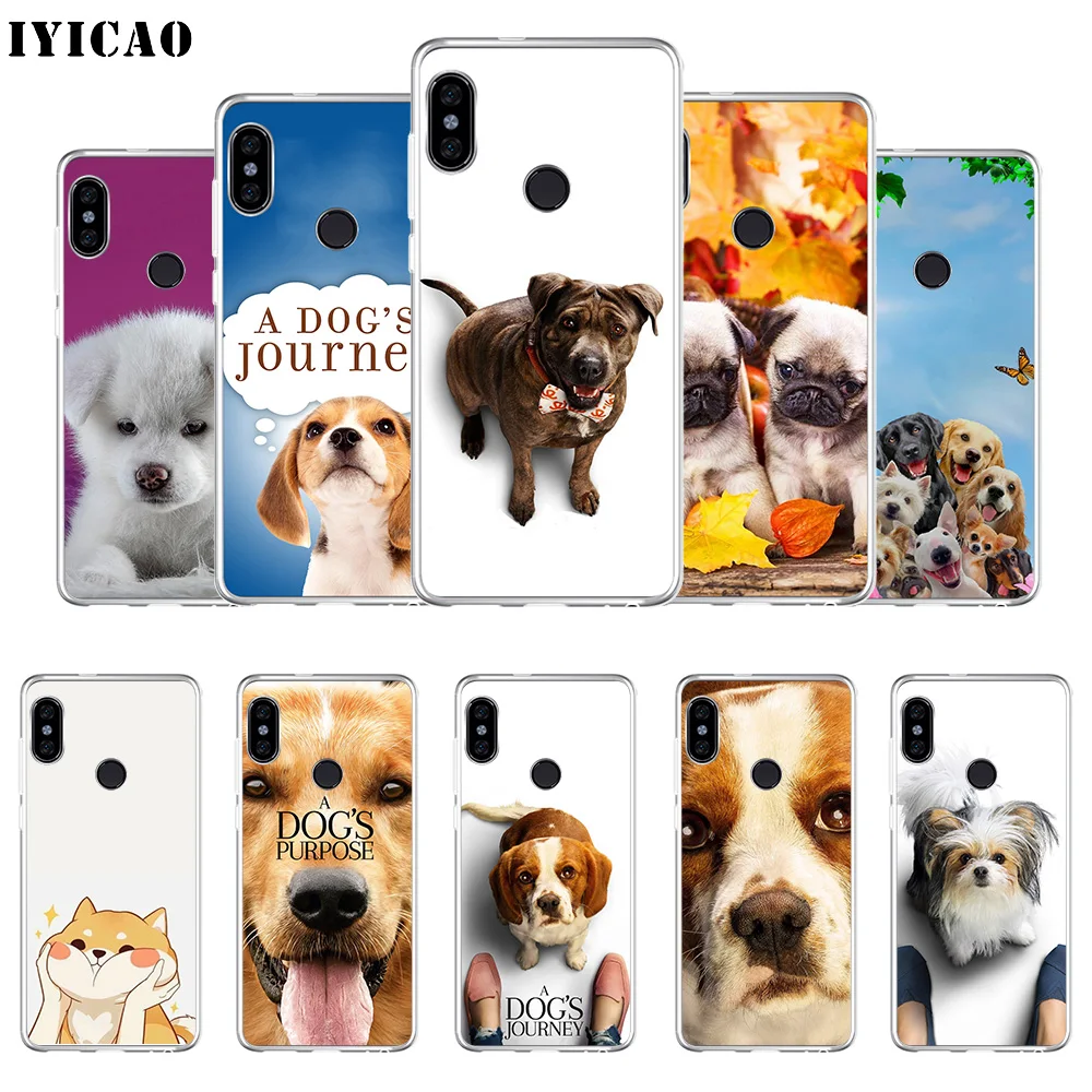 Мягкий силиконовый чехол для телефона IYICAO A Dog's Journey Xiaomi Redmi 4A 5A 6A Note 7 6 5 Pro Plus 4X Prime