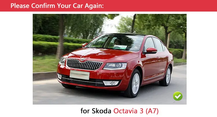 Для Skoda Octavia a7 2012- хромированные покрытия для дверных ручек набор отделки из 4 дверей Mk3 аксессуары наклейки для автомобиля Стайлинг 2013