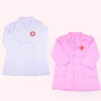 

Toys For Children Doctors Role Play Costume Nurse Overall Uniform Clothing Cosplay Dress Up Set Clothes 19